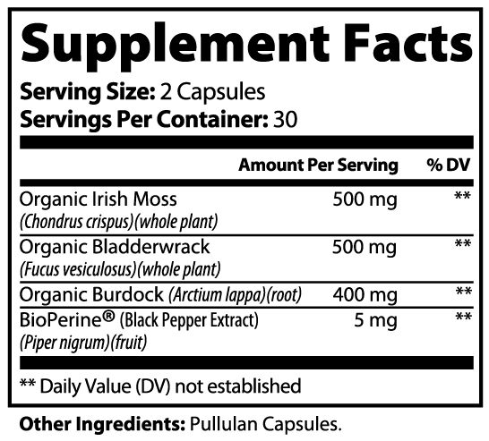 Sea Moss 60 Capsules