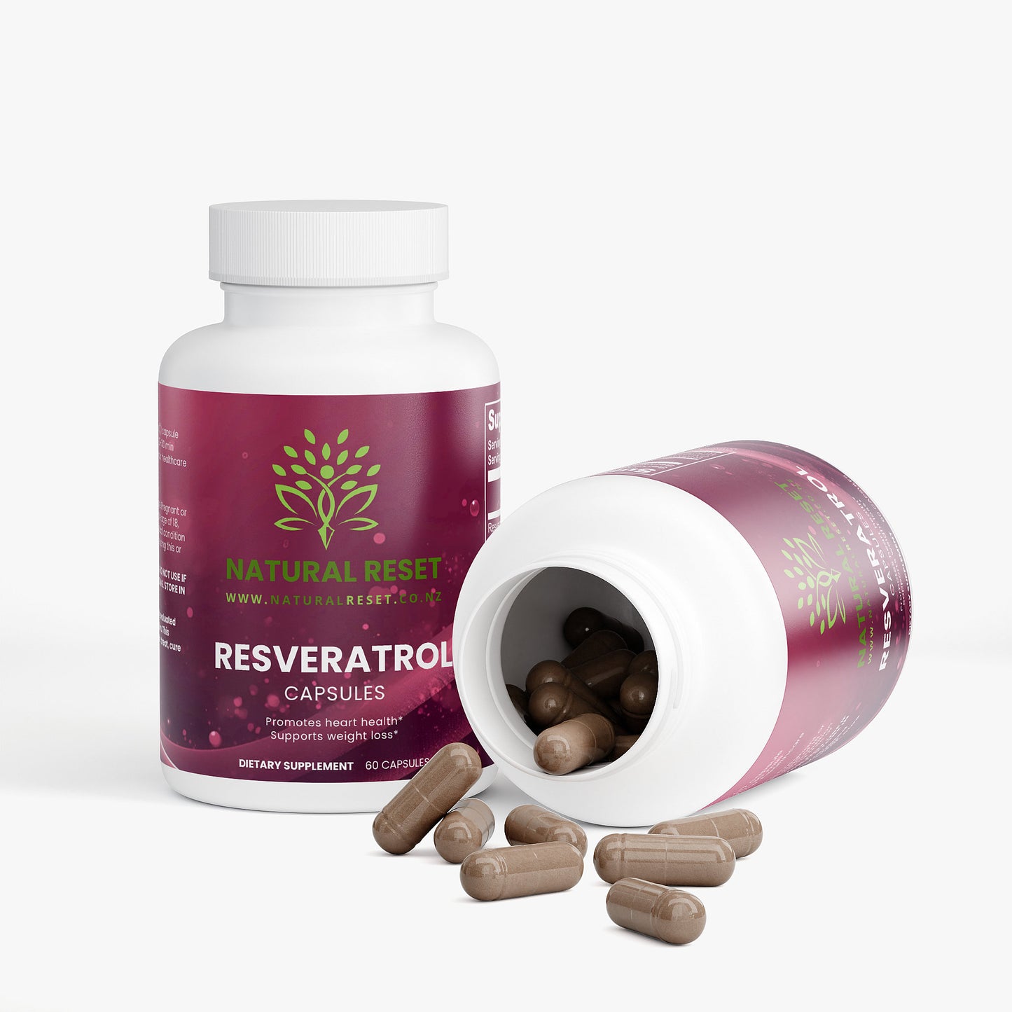 Resveratrol 50% 600mg 60 Capsules