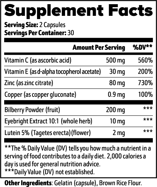 Vision Support 60 Capsules